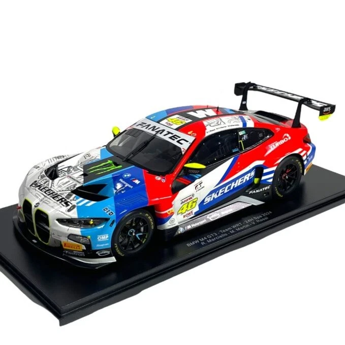 Spark 18SB069 1/18 BMW M4 GT3 Team WRT 24H Spa 2024 #46 R. Marciello M. Martin