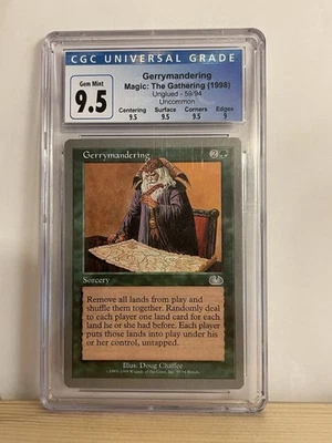 MTG Gerrymandering Unglued Regular  Magic The Gathering - Image 1 of 2