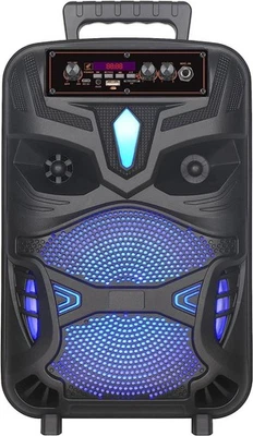 RED5 Wireless Karaoke Light Up Speaker with Microphone and Remote Control - Image 1 of 4