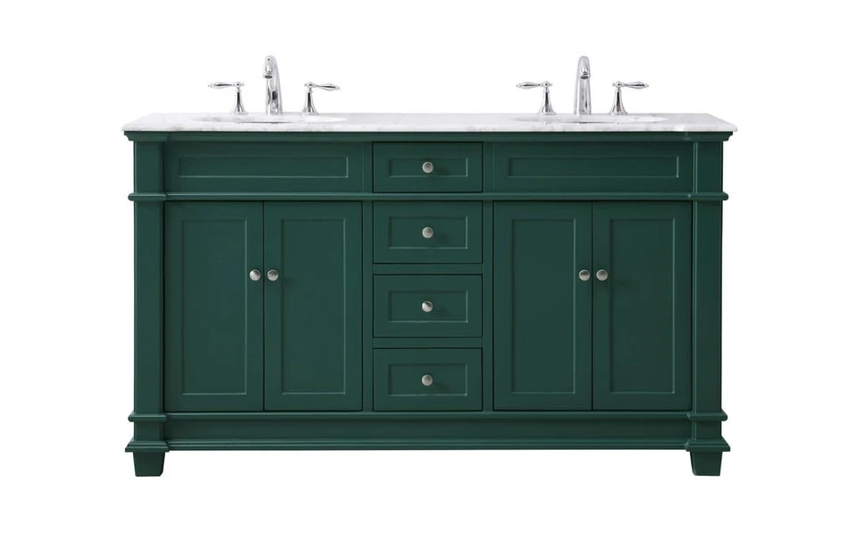 Elegant Lighting VF50060D Wesley 60" - Negro Foto 1 de 1