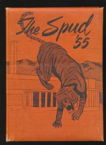 1955  "The Spud" Idaho Falls ID Tigers High School Yearbook - Picture 1 of 6