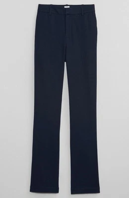 Nuevo con etiquetas Pantalones para mujer GAP tiro alto Kick Fit bielásticos oficina informales INDIGO o NEGRO Foto 1 de 4
