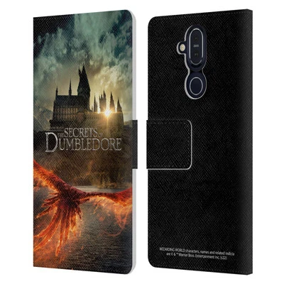 FANTASTIC BEASTS: SECRETS OF DUMBLEDORE KEY ART LEATHER BOOK CASE NOKIA PHONES - Image 1 of 4