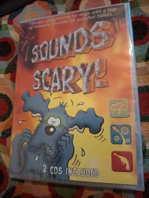 Sound’s Scary 2 CD therapy programme set for dogs SEALED  - Image 1 of 2