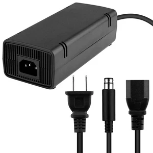 US AC Adapter Ladegerät Netzteil Kabel Cord für Microsoft Xbox 360 E Konsole - Bild 1 von 7