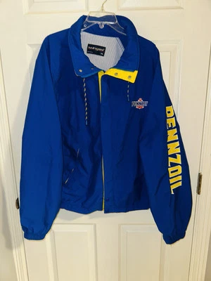 Vintage Pennzoil Blue XL Windbreaker Jacket - Image 1 of 4