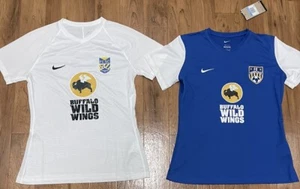 Nike FC Pfc United Women’s Dri Fit Sz M Soccer Jersey Lot 2 Collection Futbol - Picture 1 of 6