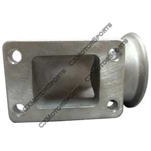 CXRacing 2.5" Vband Stainless Steel 90 Deg Elbow Adapter Flange T2 T25 T28 Turbo - Bild 1 von 3
