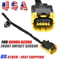 For Honda Acura Front Impact Sensor Pigtail Connector Plug Civic Accord 2Wire US