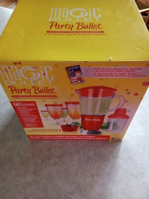 MAGIC BULLET Party Bullet Blender Mixer Drink Making System PBR-1802 - Image 1 of 4