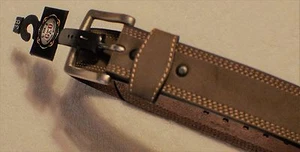 G-Bar-D Belt Leather Brown (5598500) SZ 38-44 - Picture 1 of 3