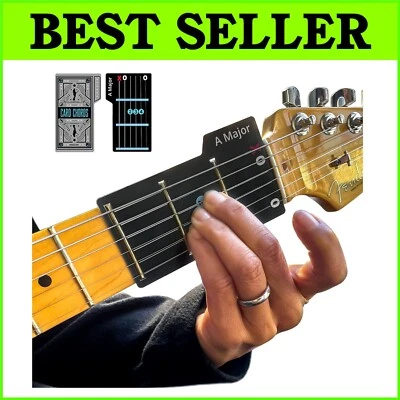 Learn Guitar in Minutes: Strat Edition with 15 Chord Cards for Beginners - Image 1 of 4