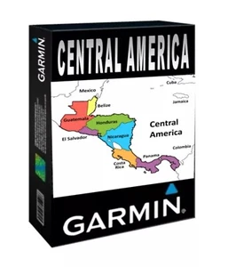 CENTRAL AMERICA GPS GARMIN MAP - FILES VÍA EMAIL - LAST UPDATE - Picture 1 of 2