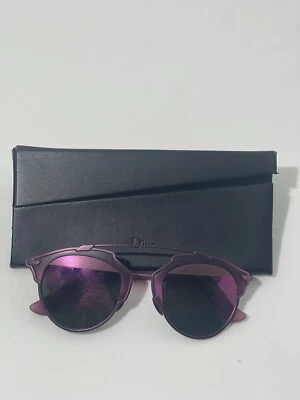 Christian Dior SoReal Sunglasses Purple Lens Frame - Image 1 of 4