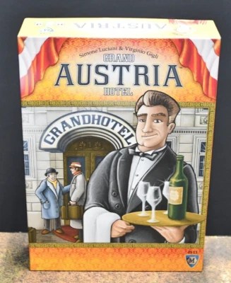 Grand Austria 酒店棋盘游戏完整带插入和现实主义比特状况极佳 — 第 1/3 张图片