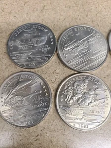 Lot of  11 1991 Desert Storm Coin Hutt River Province $5 #4 - Picture 1 of 4