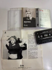 Madonna Self Titled First Album MADONNA 1987 Version Taiwan UFO Cassette - Picture 1 of 12