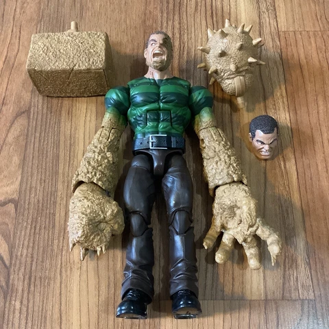 Marvel Legends Hasbro BAF Complete Series Sandman Action Figure Cover