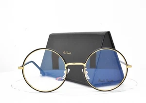 Paul Smith Eyeglasses Round Frames 51-21-145 Black Gold ALFORD P004 V2 01 - Picture 1 of 5