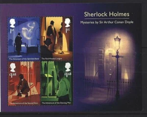 GREAT BRITAIN 2020 SHERLOCK HOLMES NO BARCODE  MINIATURE SHEET  UNMOUNTED MINT - Picture 1 of 1