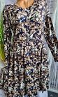 Aniston Kleid Jerseykleid gemustert 36 bis 48 Langarm (2 869)