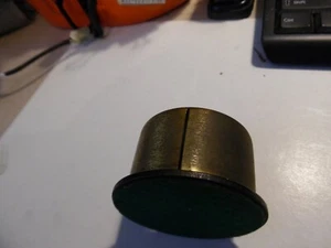 VINTAGE STAMP DISPERSER FOR STAMP ROLL,BRASS MUCH PATINA WILL CLEAN UP - Picture 1 of 3