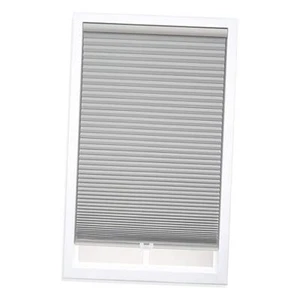 Cordless 1.5" Blackout Cellular Shade, Energy Saver, 55.5" W x 64" H, Gray - Picture 1 of 7