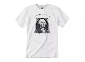 In Gawd We Trust T-Shirt Worn by Kurt Cobain, Kurt Cobain lovers, Unisex Shirt - Picture 1 of 4