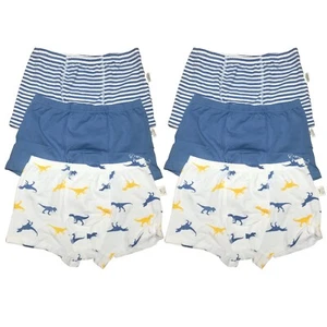 6 Packs Toddler Kids Little Boys Cotton Underwear Boxer Briefs 4T 5T 6T 7T 8T - Picture 1 of 4