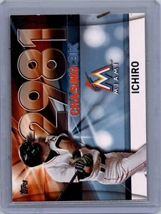 2016 Topps Update #3000-51 Ichiro Chasing 3.000 - Foto 1 di 2