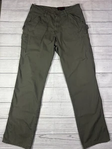 Drifire CAT 2 2112 Flame Resistant Pants Mens Size 34x35 Green Carpenter - Picture 1 of 24