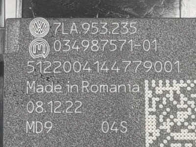 7LA953235 warning VOLKSWAGEN T6.1 TRANSPORTER FURGON 2.0 TDI 110 2019 2032272 - Image 1 of 4