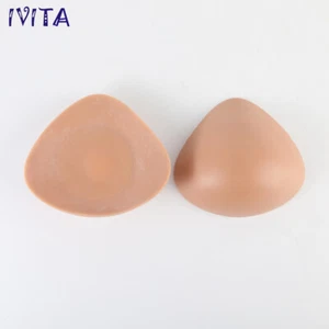 Reggiseno donna coppa B completo silicone riempito forme seno tette finte esaltatori - Foto 1 di 12