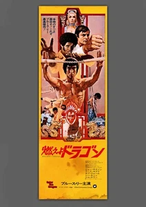 Retro BRUCE LEE - ENTER THE DRAGON art print Movie POSTER / FILM / KUNG FU 70s - Picture 1 of 1