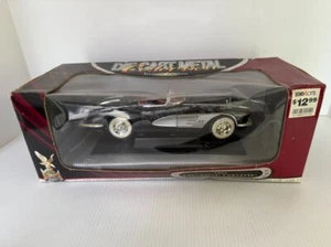Vintage Yat Ming Road Signature 1957 Black Chevrolet Corvette Diecast 1:18 Scale - Picture 1 of 6