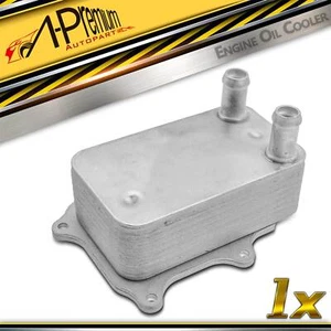 A-Premium Engine Oil Cooler for Ford F-150 2015-20 Explorer Lincoln Aviator 2020 - Foto 1 di 8