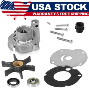 For Evinrude Johnson 9.5hp 10hp Outboard Water Pump Impeller Rebuild Kit 382296 - Imagen 1 de 17