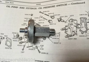 Harley Panhead Oil Pressure Switch 1954-57 Flat Top 26551-39A - Picture 1 of 5