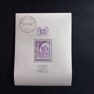BELGIO 1938/ FOGLIETTO - BASILICA DI KOEKELBERG, INTEGRO MNH** - Imagen 1 de 2