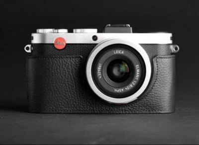 Funda de cuero genuino para media cámara para Leica X1 X2 XE X-E Typ102 Foto 1 de 4