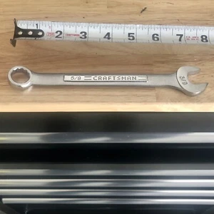 Vintage Craftsman 5/8'' SAE 12-Point Combination Wrench -VV- 44697 FORGED USA - Picture 1 of 12