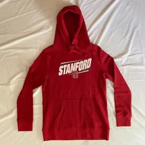 *NWT* STANFORD CARDINAL Fanatics Red/White NCAA Pullover Hoodie Sweatshirt (S) - Picture 1 of 6
