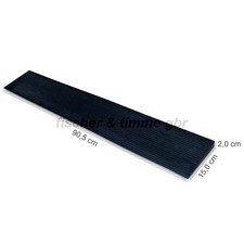 Türschwellenrampe 2,0cm Rollstuhlrampe Gummirampe Auffahrrampe Schwellenrampe