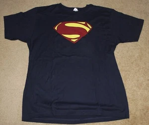 SDCC 2012 SUPERMAN MAN OF STEEL LARGE T~SHIRT BNWOT - Picture 1 of 2