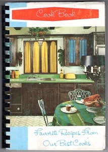 Missouri 1968 Spiral Bound Favorite Recipes Cookbook Odessa Blue Springs Church - Foto 1 di 2
