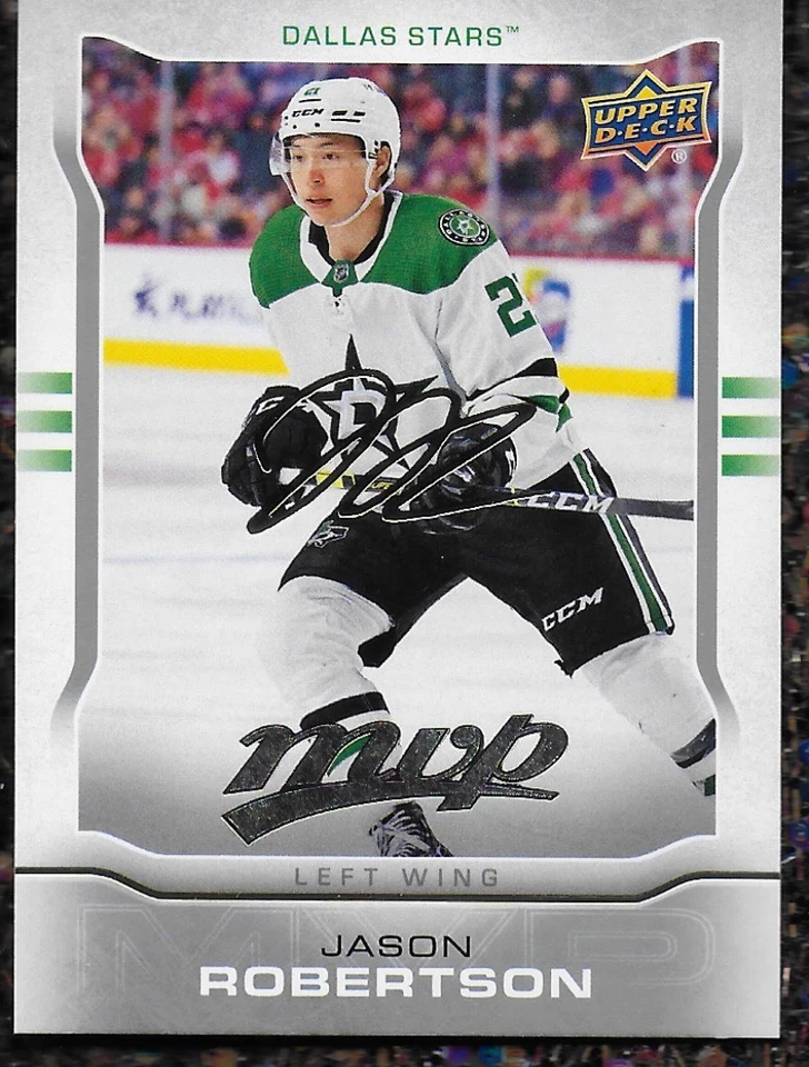 2024-25 Upper Deck MVP JASON ROBERTSON 10th Anniversary Stars Silver Script - Image 1 of 1