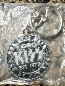 NEW Licensed KISS Keychain 2020 One Last Kiss, End of the Road Tour Heavy Metal - Picture 1 of 7