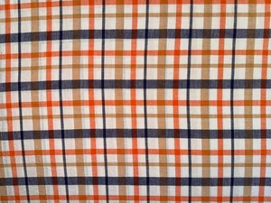 Tissu ancien coton écossais larg 168 cm x H 300 cm C867 - Imagen 1 de 5
