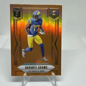 2025 Panini Donruss Elite - Davante Adams #79 SP Status Metallic Orange 607/849 - Bild 1 von 7