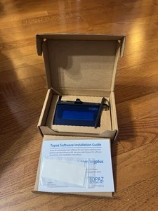 TOPAZ T-S460-HSB-R SIG LITE 1X5 LCD SIGNATURE CAPTURE PAD /W STYLUS T4-E2 - Photo 1/2